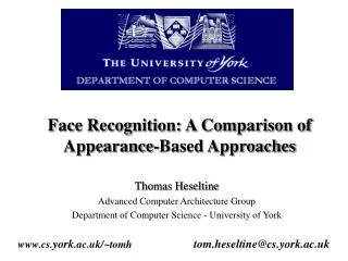 Face Recognition: A Comparison of Appearance-Based Approaches