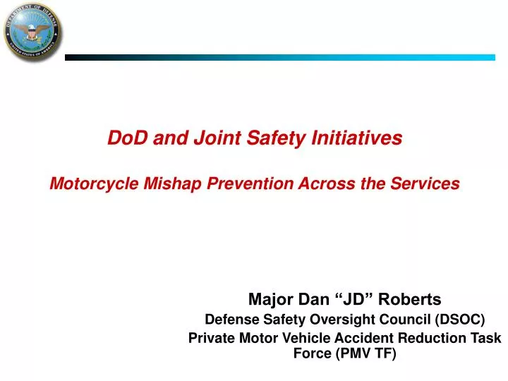 dod and joint safety initiatives motorcycle mishap prevention across the services