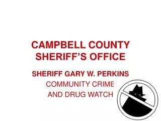 CAMPBELL COUNTY SHERIFF’S OFFICE