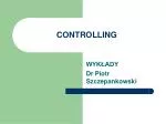CONTROLLING - slide 1