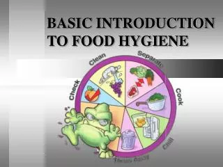 BASIC INTRODUCTION TO FOOD HYGIENE
