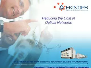 Reducing the Cost of Optical Networks