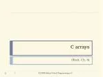 PPT - ARRAYS in C PowerPoint Presentation, free download - ID:8786575
