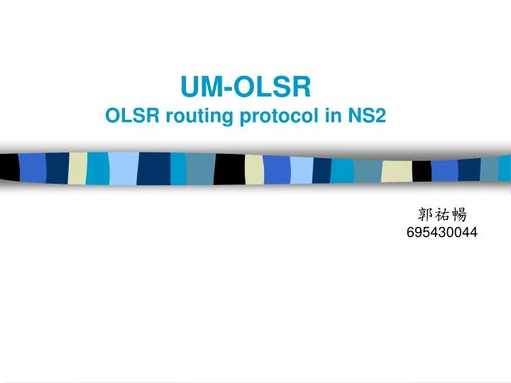um olsr olsr routing protocol in ns2
