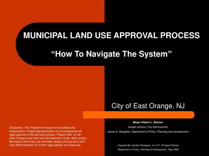 municipal land use approval process how to navigate the system