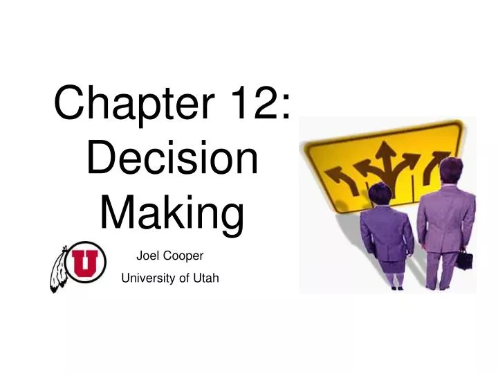 chapter 12 decision making