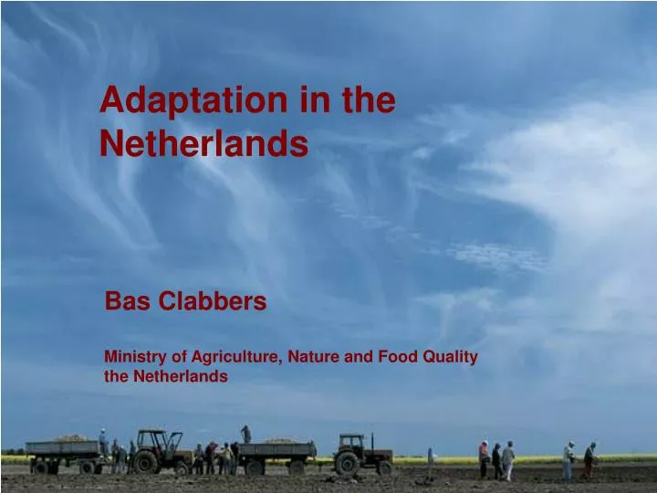 adaptation in the netherlands
