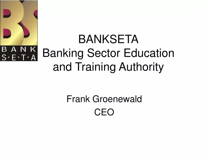 bankseta banking sector education and training authority