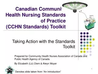 Canadian Community Health Nursing Standards of Practice (CCHN Standards) Toolkit
