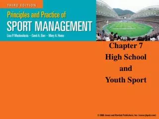 Chapter 7 High School and Youth Sport