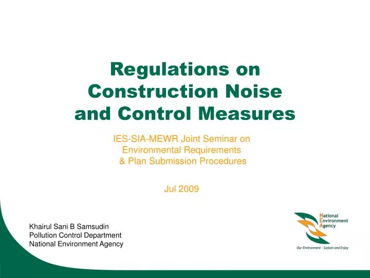 regulations on construction noise and control measures