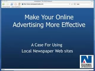 Make Your Online Advertising More Effective