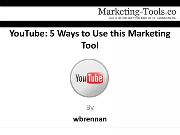 youtube 5 ways to use this marketing tool