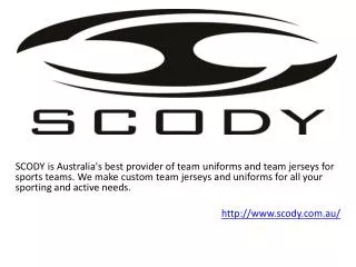 Team jerseys,Team uniforms-Scody.com.au