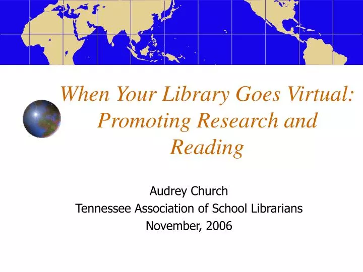 when your library goes virtual promoting research and reading