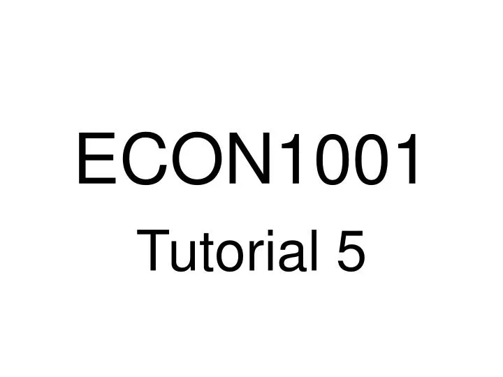 econ1001