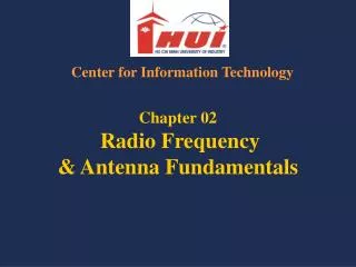 Chapter 02 Radio Frequency &amp; Antenna Fundamentals