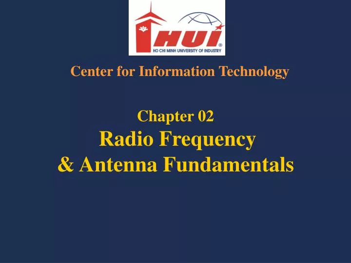 chapter 02 radio frequency antenna fundamentals
