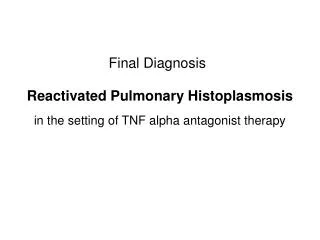 Final Diagnosis