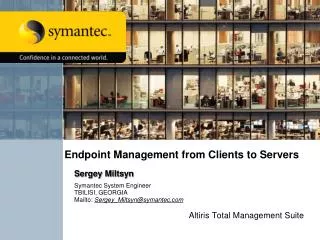 Endpoint Management from Clients to Servers