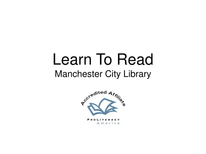 learn to read manchester city library