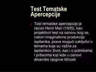 test tematske apercepcije