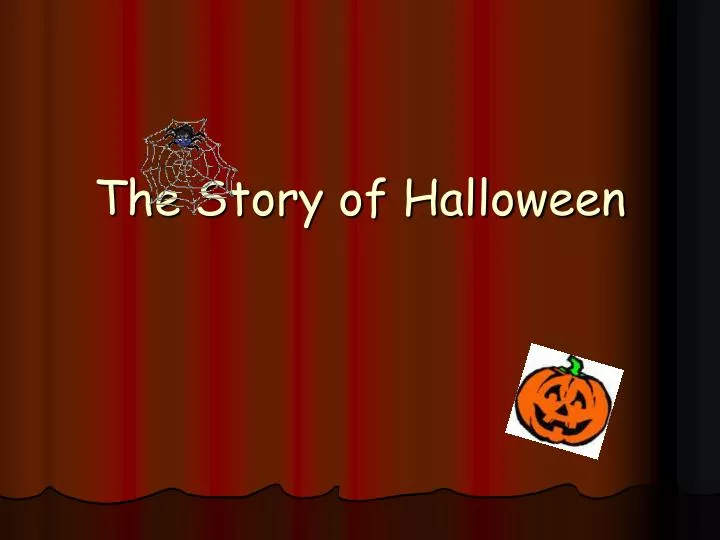 the story of halloween