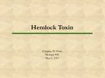 Hemlock Toxin - slide 1