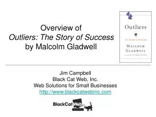 Overview of Outliers: The Story of Success by Malcolm Gladwell