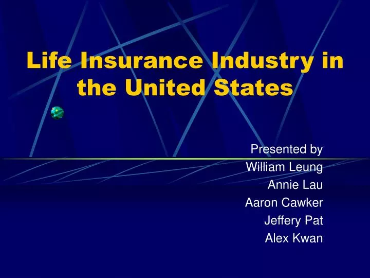life insurance industry in the united states
