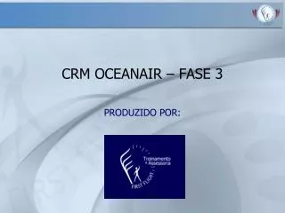CRM OCEANAIR – FASE 3