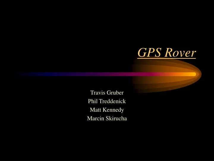 gps rover