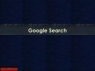 How to Search Using Google