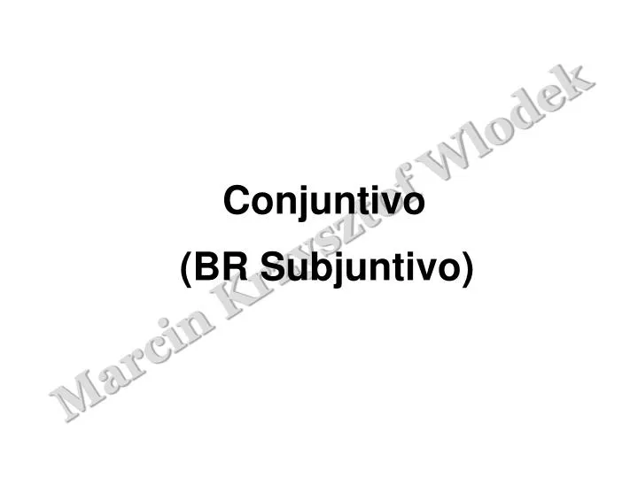 conjuntivo