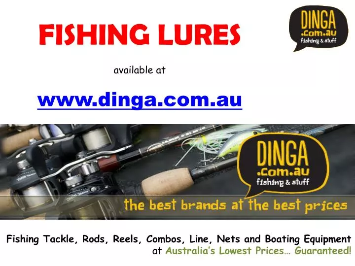 fishing lures available at www dinga com au