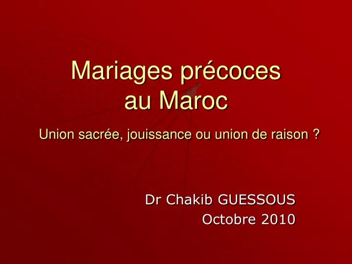 mariages pr coces au maroc union sacr e jouissance ou union de raison