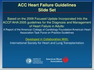 ACC Heart Failure Guidelines Slide Set
