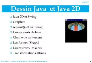 Dessin Java et Java 2D