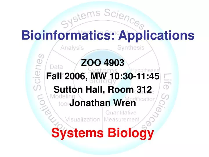 bioinformatics applications