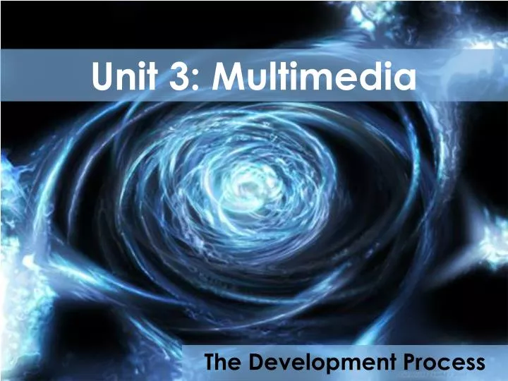 unit 3 multimedia