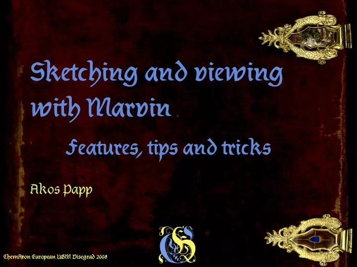sketching and viewing with marvin features tips and tricks