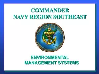 COMMANDER NAVY REGION SOUTHEAST