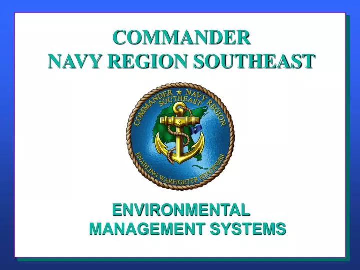 commander navy region southeast