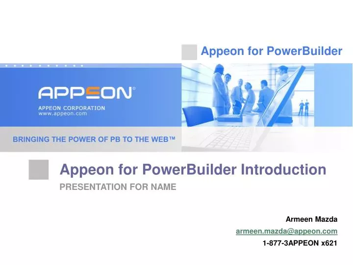 appeon for powerbuilder introduction