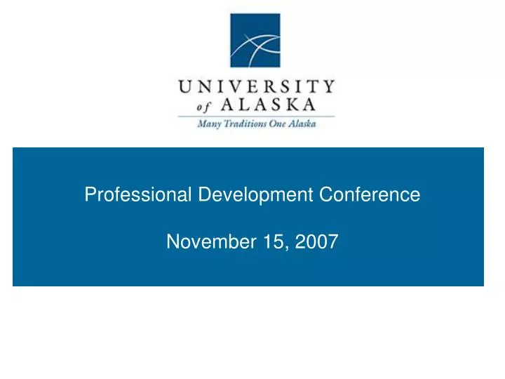 professional development conference november 15 2007