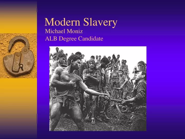 modern slavery