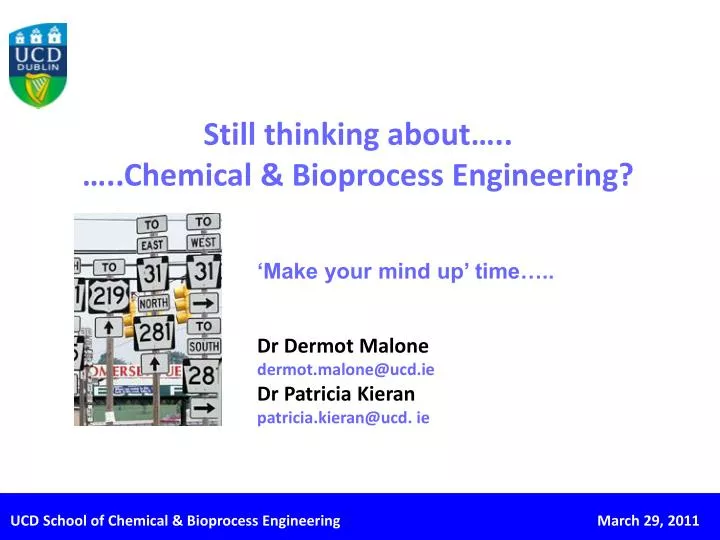 still thinking about chemical bioprocess engineering