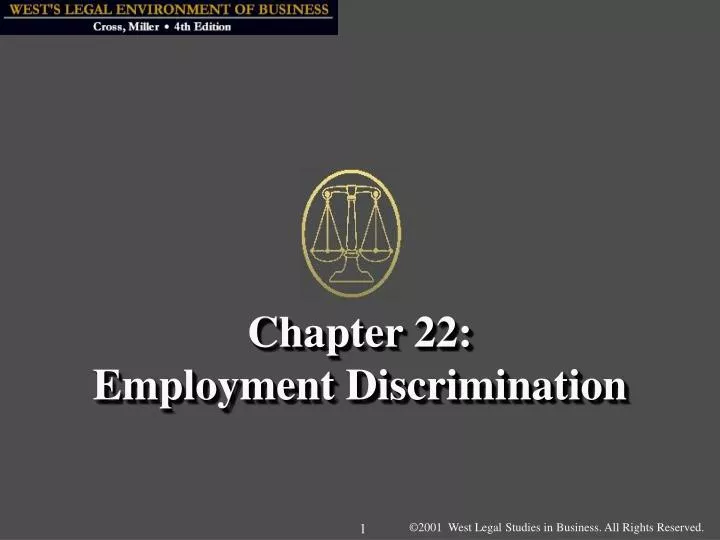 chapter 22 employment discrimination