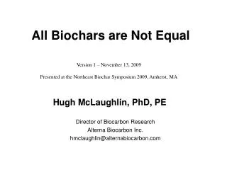 Hugh McLaughlin, PhD, PE