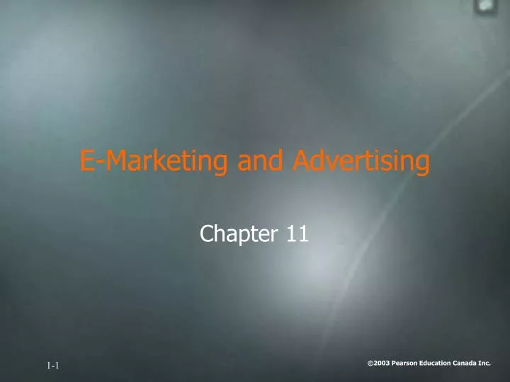 e marketing and advertising